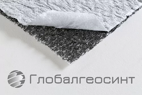 Дренажный геокомпозит Глобалгео - 650, г/м2 - 1