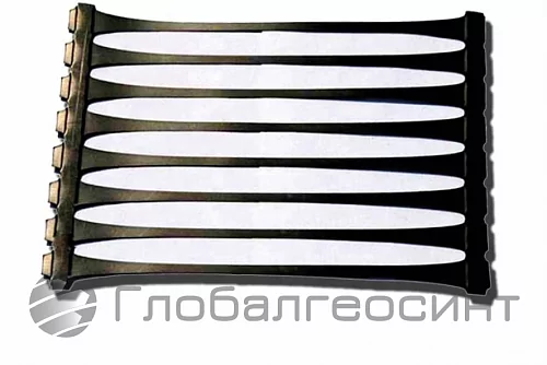 Геосетка полипропиленовая одноосная ГлобалГео - СО 120, кН/м - 5x100, м - 1