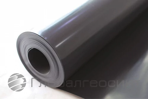 Геомембрана гладкая ПВД (LDPE) ГлобалГео - 2.5, мм - 6x50, м