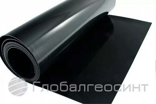 Геомембрана гладкая ПНД (HDPE) ГлобалГео - 2, мм - 6x50, м - 1