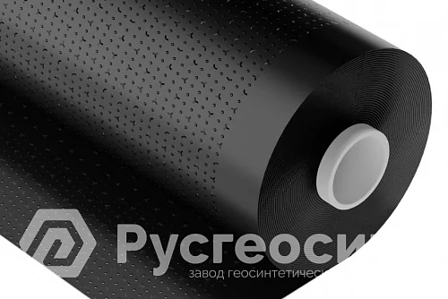 Геомембрана текстурированная с двух сторон ГлобалГео - 2.5, мм - 5x50, м - 3