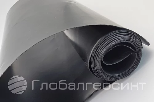 Геомембрана гладкая ПНД (HDPE) ГлобалГео - 2, мм - 6x50, м