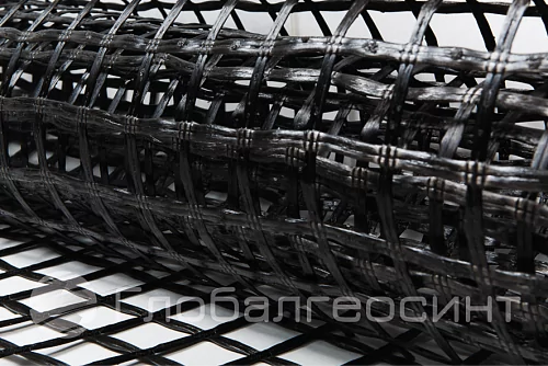 Сетка базальтовая с битумной пропиткой ГлобалГео - 50/50, кН/м - 4x100, м - 1