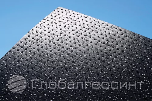 Геомембрана текстурированная с двух сторон ГлобалГео - 2, мм - 6x100, м - 1