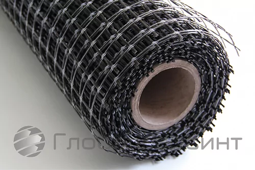 Сетка базальтовая с ПВХ пропиткой ГлобалГео - 50/50, кН/м - 5x50, м