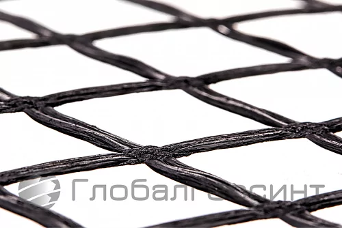 Сетка базальтовая с ПВХ пропиткой ГлобалГео - 50/50, кН/м - 4x50, м - 2